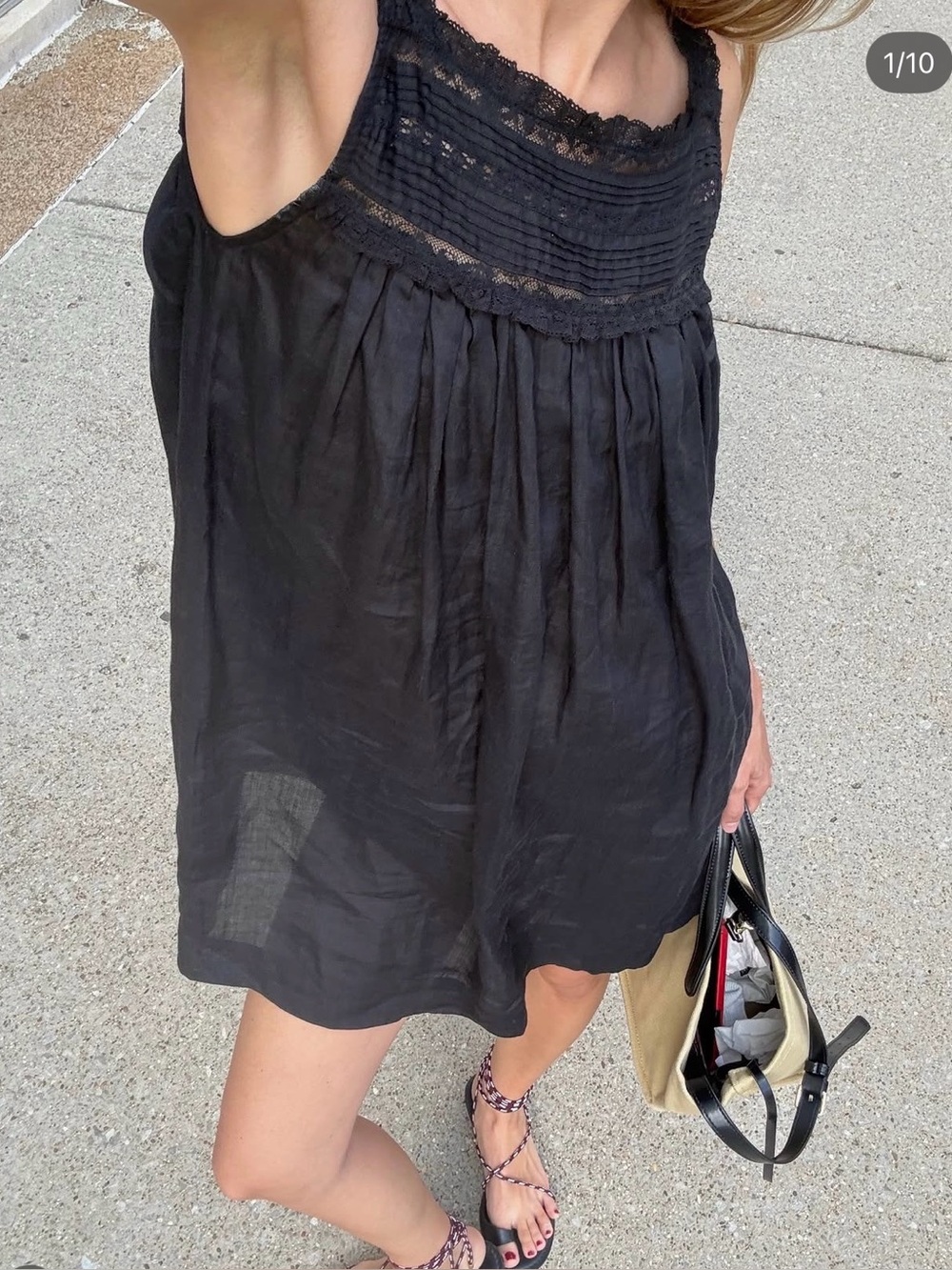 Doen Bea Dress in bluejay, Small - Picture 11 of 16